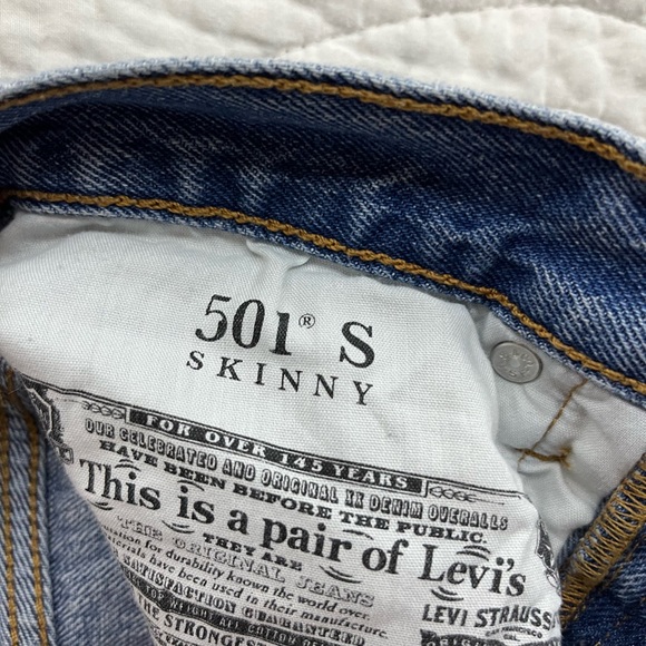 Levi’s 501 skinny jeans - Picture 4 of 5